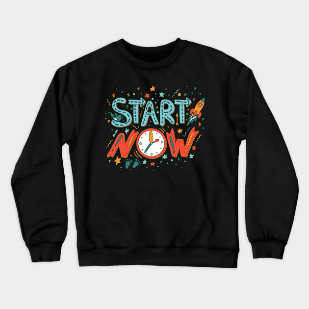 Startup Crewneck Sweatshirt by Alvd Design